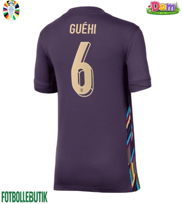 England Marc Guehi #6 Bortatröja Kvinnor EM 2024 Kortärmad